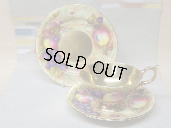 画像2: トリオ Aynsley (エインズレイ)   Orchard Fruit /オーチャード フルーツ 22金 (2)