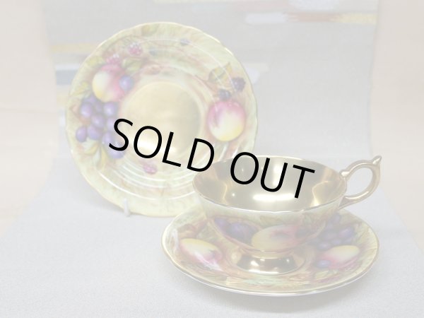 画像2: トリオ Aynsley (エインズレイ)   Orchard Fruit /オーチャード フルーツ 22金 (2)