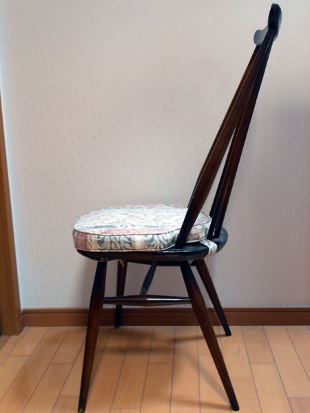 画像3: アーコール(Ercol)チェア ゴールドスミスGoldsmith Windsor Chair クッション付 (3)