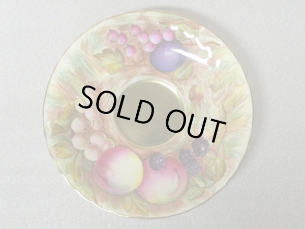 画像4: カップ&ソーサー Aynsley (エインズレイ)   Orchard Fruit /オーチャード フルーツ 22金 (4)