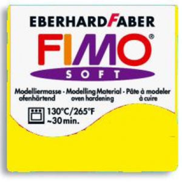 画像1: ステッドラー STAEDTLER  フィモ　ソフト 56g　　 レモン (1)