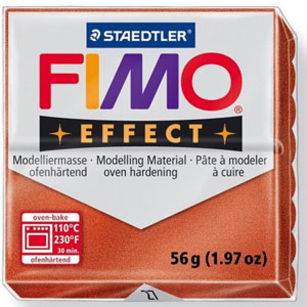 画像1: ステッドラー STAEDTLER  フィモ　エフェクト 56g メタリックカッパー (1)