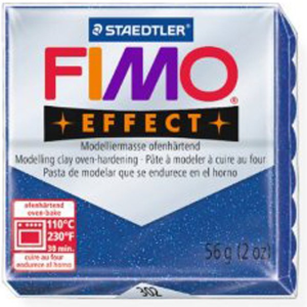 画像1: ステッドラー STAEDTLER  フィモ　エフェクト 56g グリッターブルー (1)