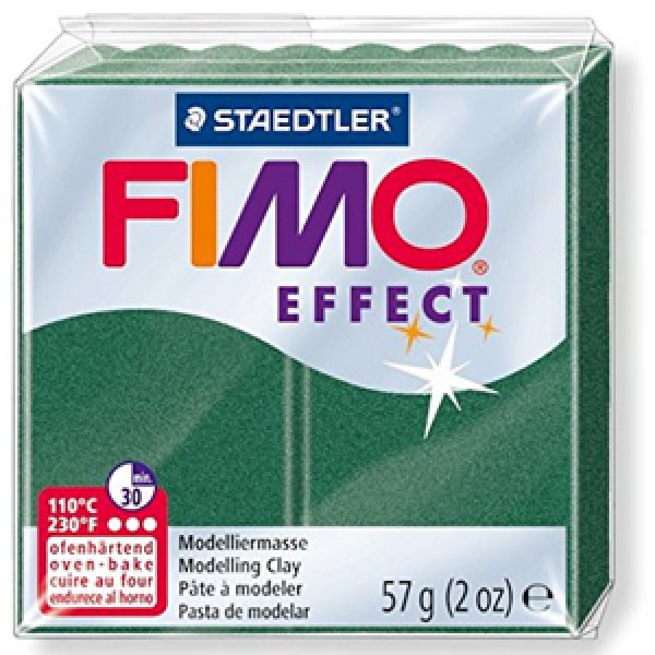 画像1: ステッドラー STAEDTLER  フィモ　エフェクト 56g メタリックオパールグリーン (1)