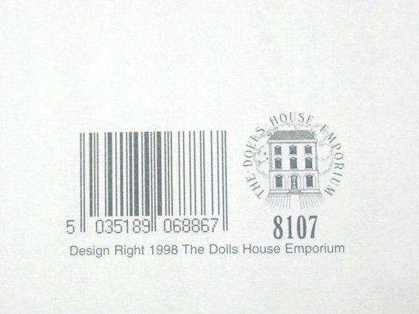 1/12サイズのドールハウス用ミニチュア壁紙　42cm x 60cmです