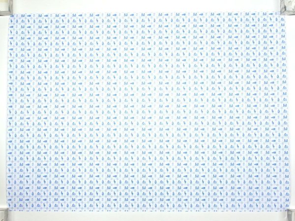 1/12サイズのドールハウス用ミニチュア壁紙　42cm x 60cmです