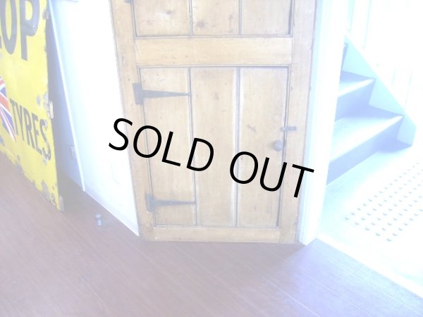 画像4: オールドパイン　コーナーカバード　Corner Cupboard (4)