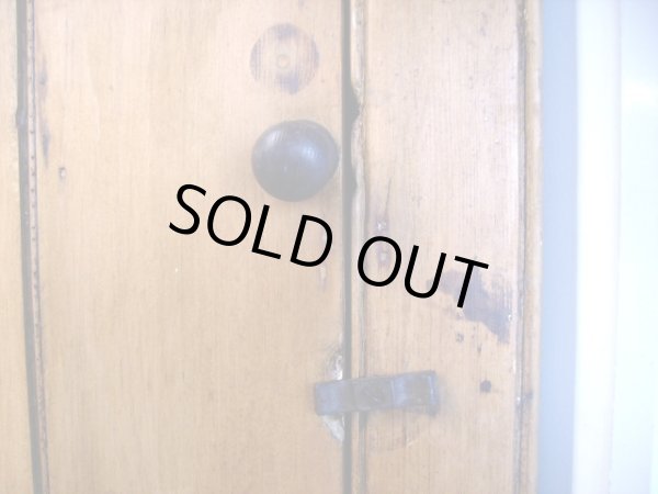 画像5: オールドパイン　コーナーカバード　Corner Cupboard (5)