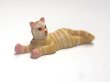 1/12サイズのドールハウス用ミニチュア猫です