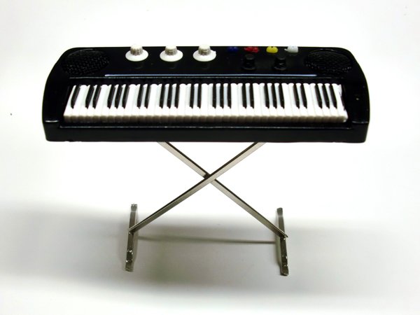 1/12サイズのドールハウス用ミニチュア　キーボード