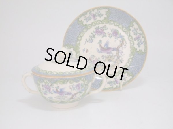 画像5: ミントン　カップ＆ソーサー　蓋付　ペア (5)