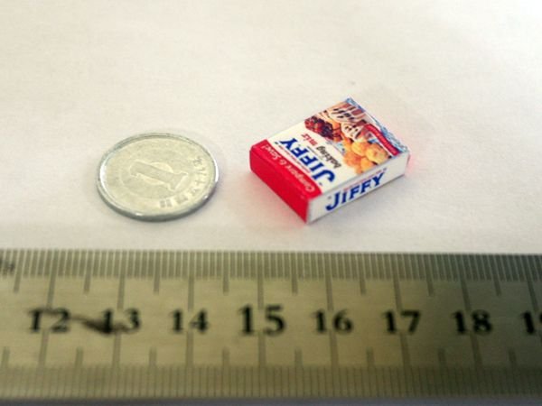 ミニチュア　1/12サイズのパッケージ