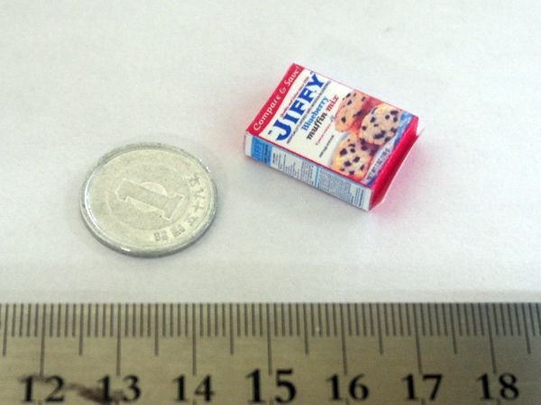 ミニチュア　1/12サイズのパッケージ
