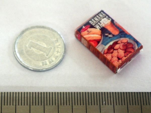 ミニチュア　1/12サイズのパッケージ
