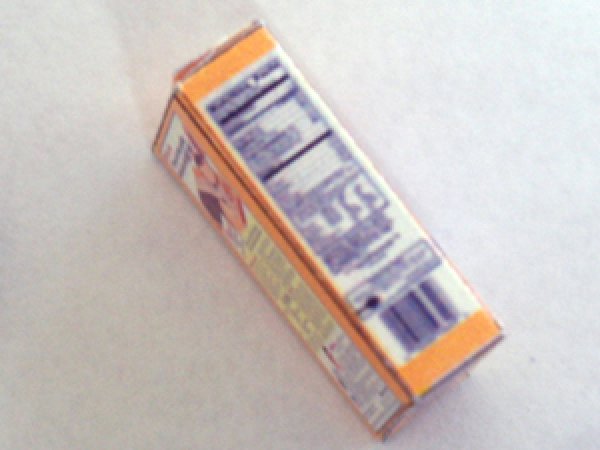 ミニチュア　1/12サイズのパッケージ