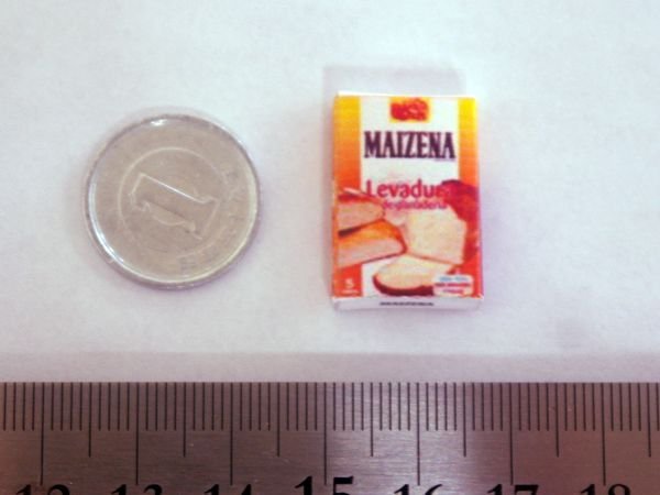 ミニチュア　1/12サイズのパッケージ