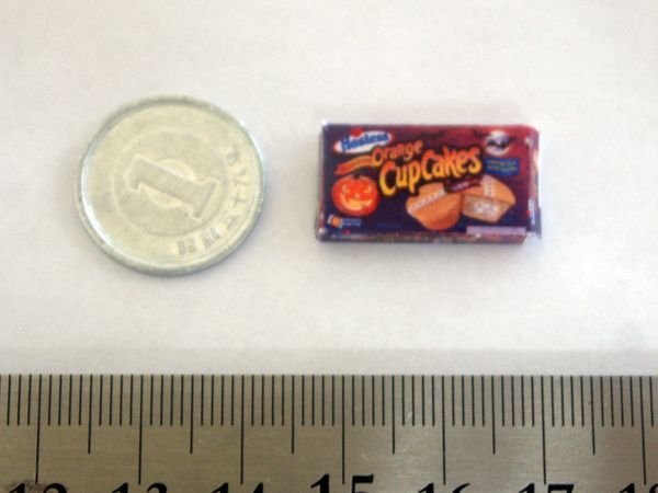 ミニチュア　1/12サイズのパッケージ