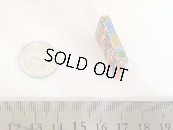 ミニチュア　1/12サイズのパッケージ