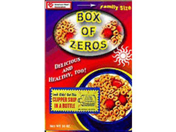 ミニチュア　1/12サイズのパッケージ