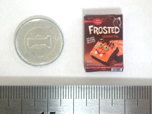 ミニチュア　1/12サイズのパッケージ