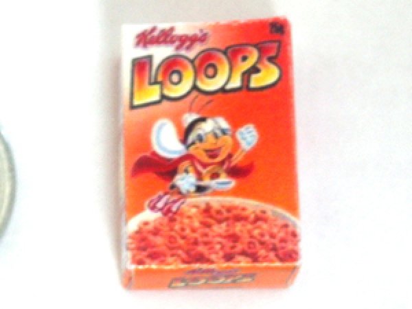 ミニチュア　1/12サイズのパッケージ