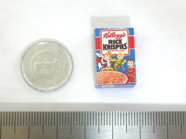 ミニチュア　1/12サイズのパッケージ
