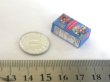 ミニチュア　1/12サイズのパッケージ