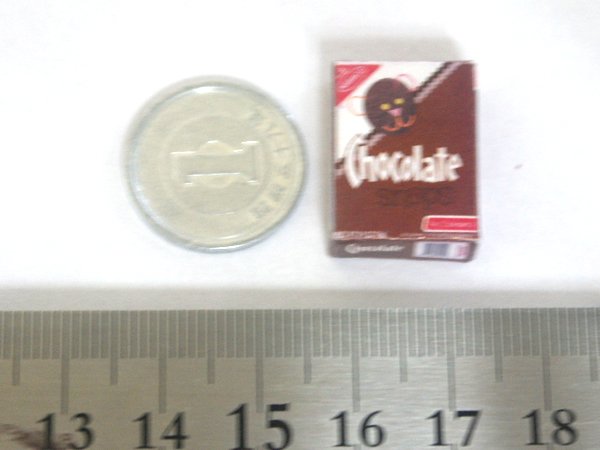 ミニチュア　1/12サイズのパッケージ