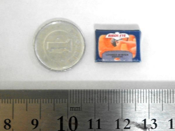 ミニチュア　1/12サイズのパッケージ