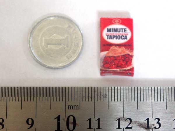 ミニチュア　1/12サイズのパッケージ