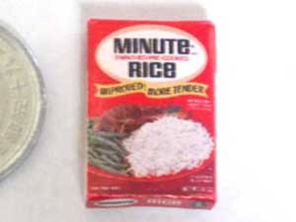 ミニチュア　1/12サイズのパッケージ