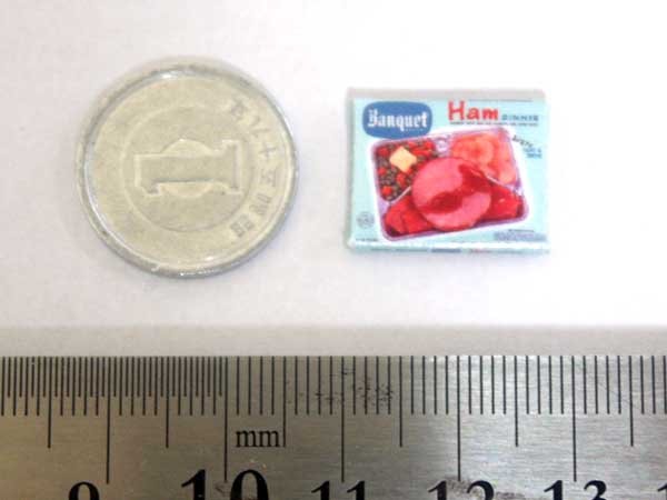 ミニチュア　1/12サイズのパッケージ