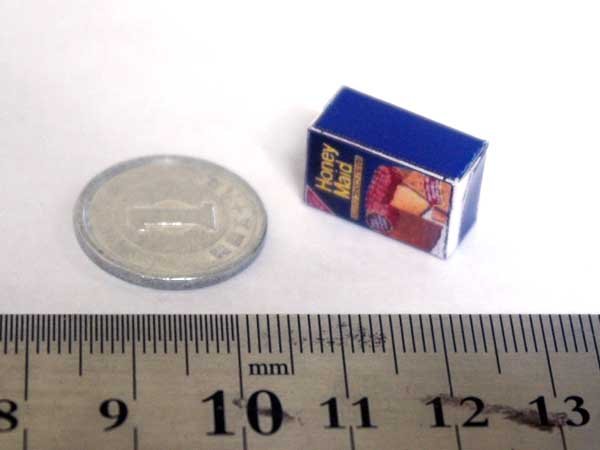 ミニチュア　1/12サイズのパッケージ