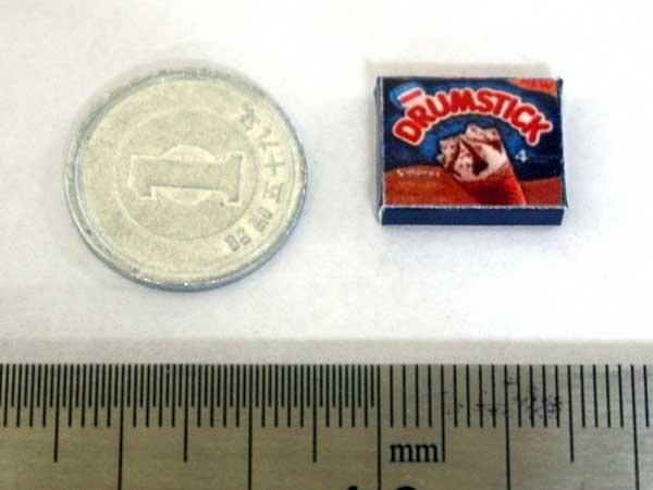 ミニチュア　1/12サイズのパッケージ