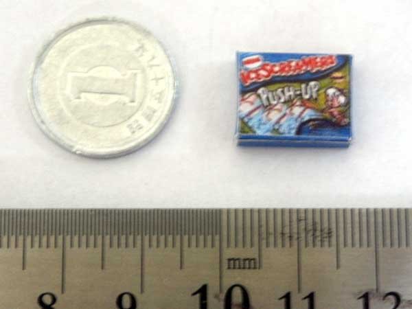 ミニチュア　1/12サイズのパッケージ