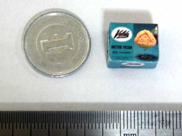 ミニチュア　1/12サイズのパッケージ