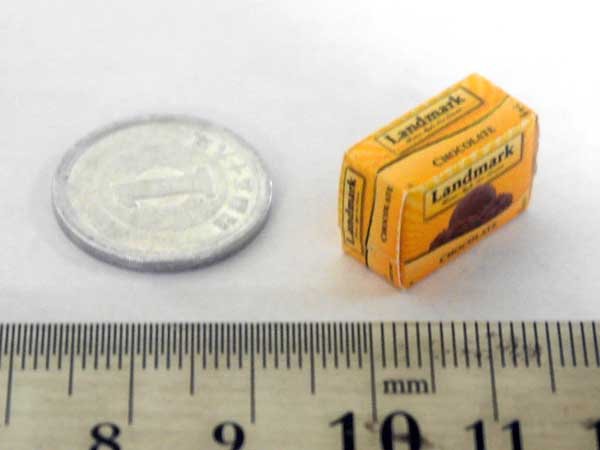 ミニチュア　1/12サイズのパッケージ