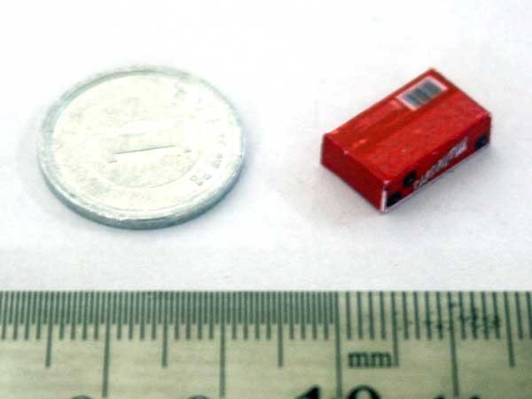 ミニチュア　1/12サイズのパッケージ