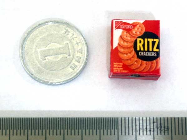 ミニチュア　1/12サイズのパッケージ