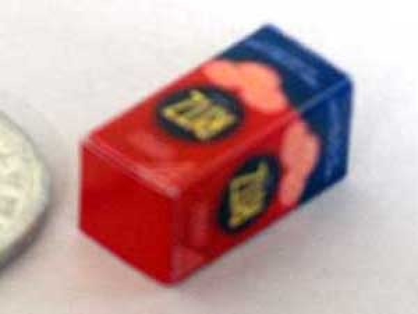 ミニチュア　1/12サイズのパッケージ