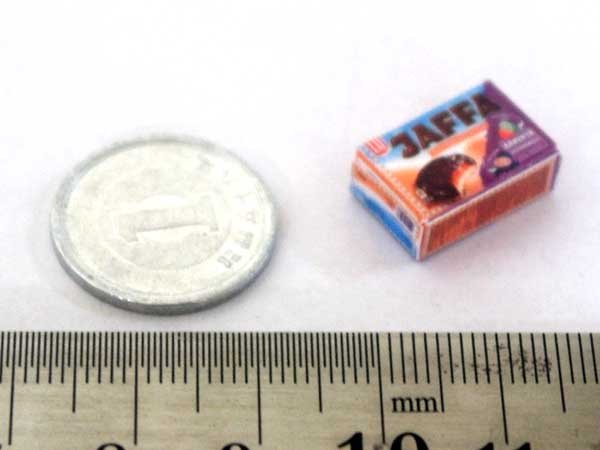 ミニチュア　1/12サイズのパッケージ