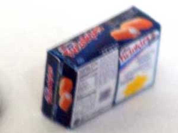 ミニチュア　1/12サイズのパッケージ