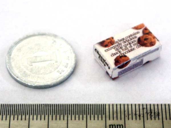 ミニチュア　1/12サイズのパッケージ