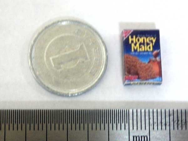 ミニチュア　1/12サイズのパッケージ