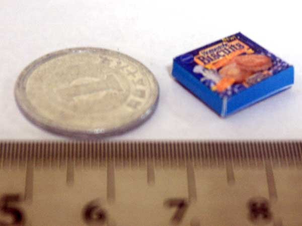 ミニチュア　1/12サイズのパッケージ