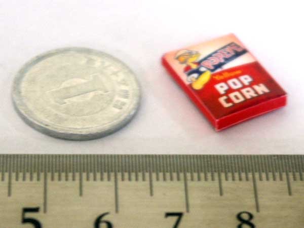 ミニチュア　1/12サイズのパッケージ