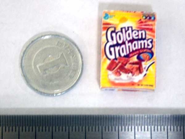 ミニチュア　1/12サイズのパッケージ