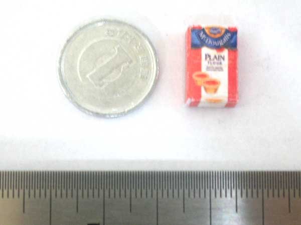 ミニチュア　1/12サイズのパッケージ