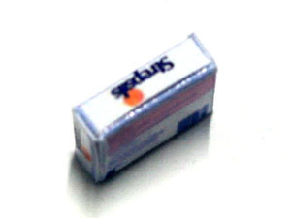 ミニチュア　1/12サイズのパッケージ