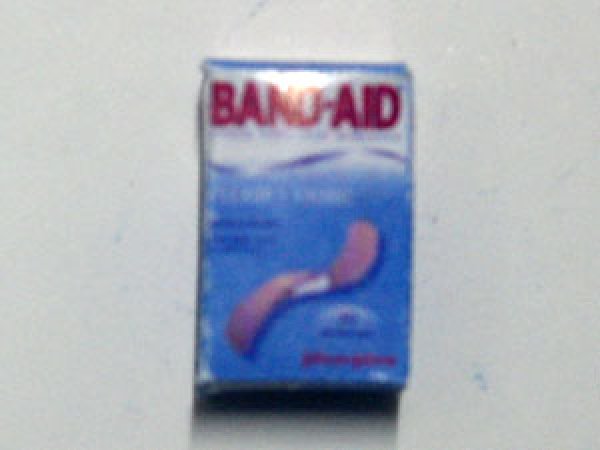 ミニチュア　1/12サイズのパッケージ